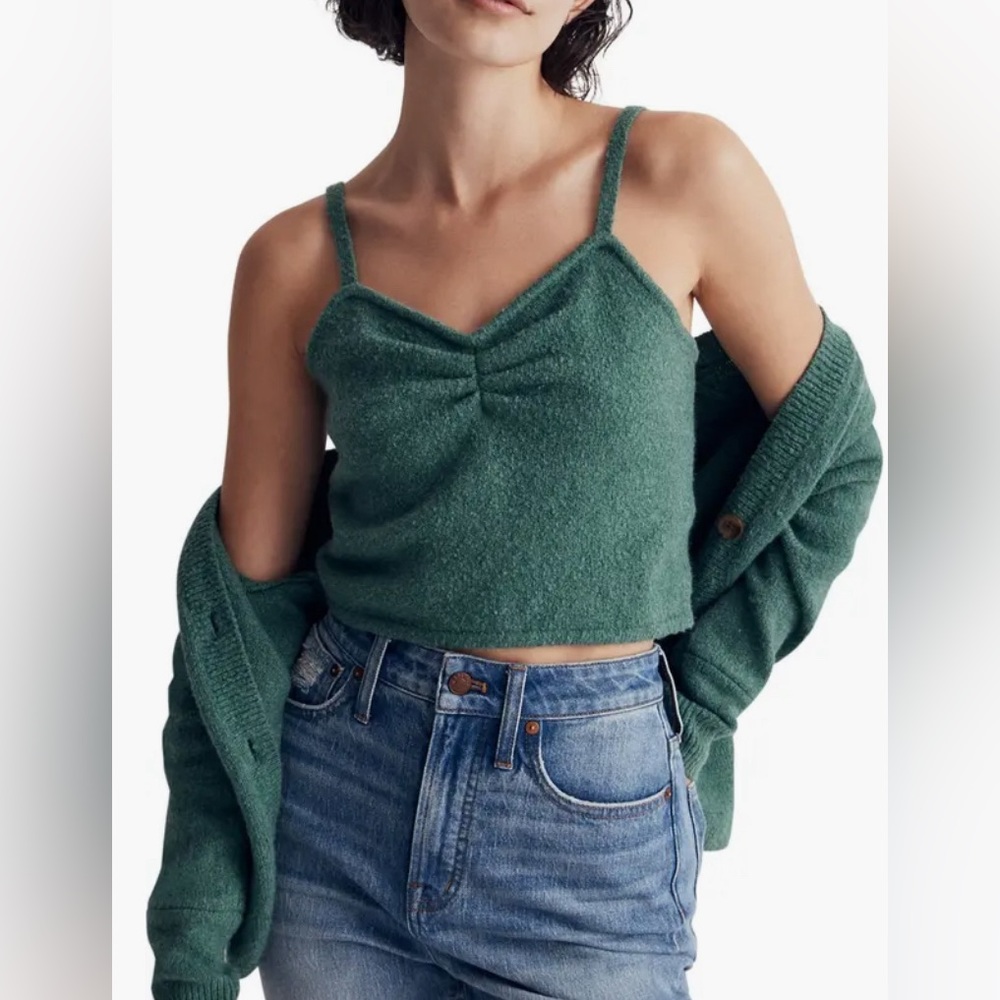 Madewell - Mapleton Crop Sweater Tank - M